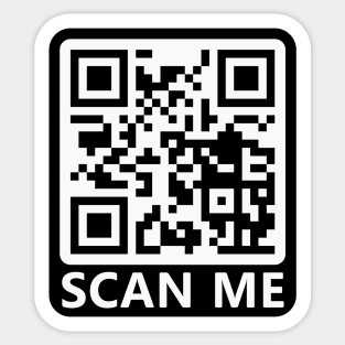 Rickroll QR Code Sticker